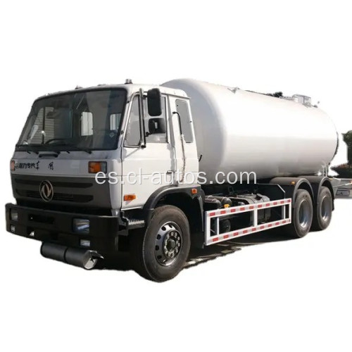 Dongfeng 6x4 10 toneladas GLP Bobtail Truck